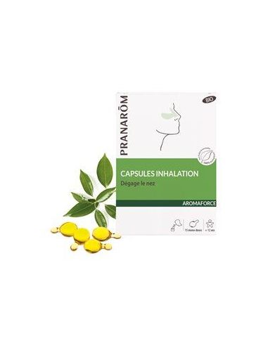 AROMAFORCE INHALACION BIO 15 CAPSULAS