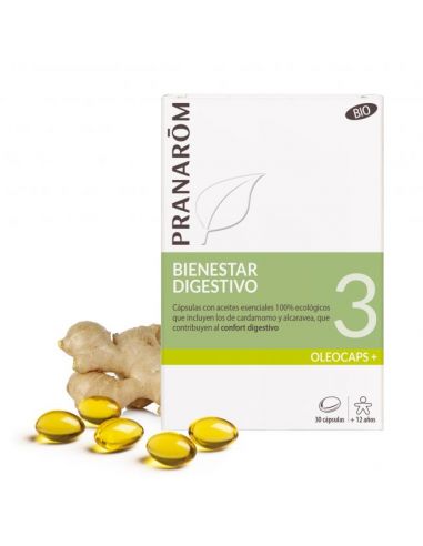 OLEOCAPS BIENESTAR DIGESTIVO BIO 30 CAPSULAS