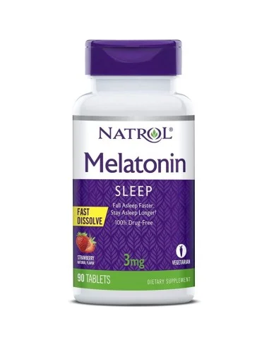 MELATONINA 3MG FAST DISSOLVE 90 TABLETAS