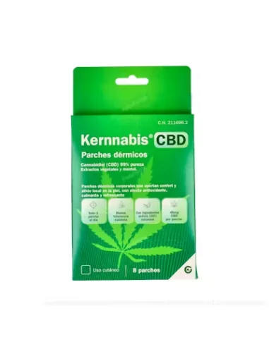 KERNNABIS CBD PARCHES DERMICOS 8 U