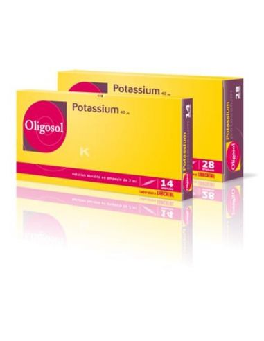 Oligosol Potasio 28 ampollas de 2ml Labcatal