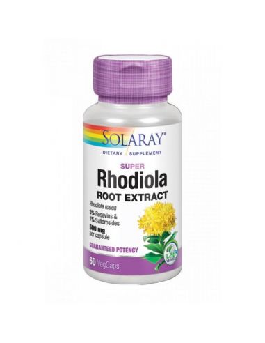 SUPER RHODIOLA ROOT EXTRACT 500MG 60VEGCAP SOLARAY