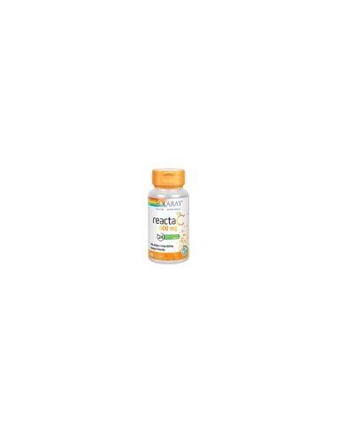 REACTA C 500MG 60 VEGCAP SOLARAY, VITAMINA C