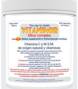Vitaminor Mino Complex 240 cápsulas
