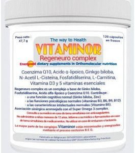 Vitaminor Regeneuro Complex 120 cápsulas