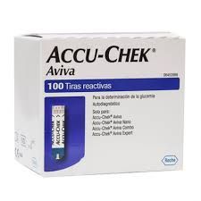ACCU-CHEK AVIVA 100 TIRAS REACTIVAS