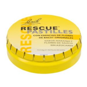 FLORES DE BACH RESCUE CARAMELOS 50G NARANJA Y SAUCO