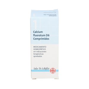 SALES SCHUSSLER 1 CALCIUM FLUORATUM 80 COMP