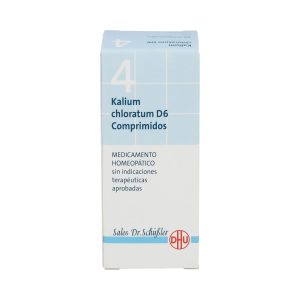 SALES SCHUSSLER 4 KALIUM CHLORATUM 80 COMP
