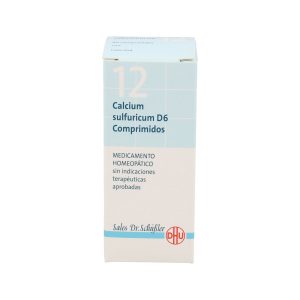 SALES SCHUSSLER 12 CALCIUM SULFURUCUM 80 COMP