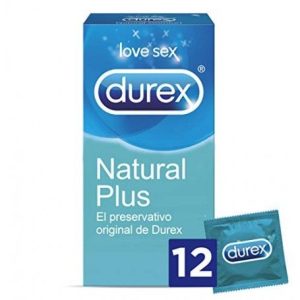 DUREX NATURAL PLUS 12 PRESERVATIVOS