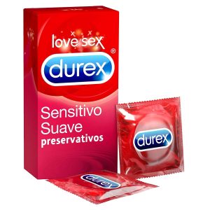 DUREX SENSITIVO SUAVE 12 PRESERVATIVOS