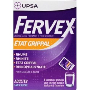 FERVEX ADULTO SIN AZUCAR 8 SOBRES