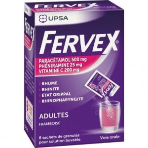 FERVEX ADULTO FRAMBUESA 8 SOBRES