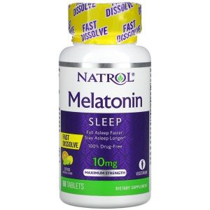 MELATONINA NATROL 10MG fast dissolve 60 tablets