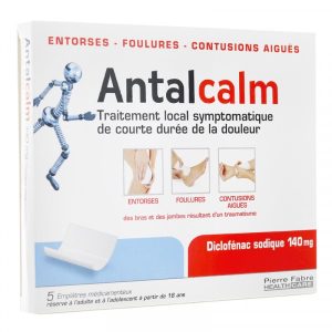 ANTALCALM 5 PARCHES PIERRE FABRE