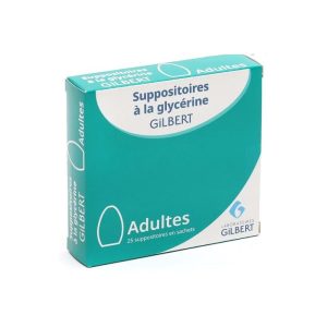 SUPOSITOIRE A LA GLYCÉRINE 25U GILBERT