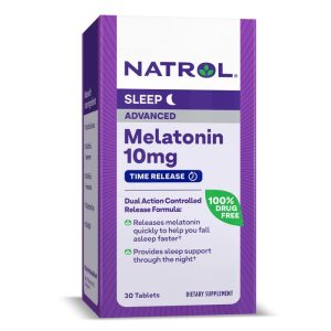 MELATONINA NATROL 10MG TIME RELEASE 100 TAB