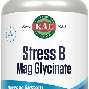 KAL STRESS B MAG GLYCINATE 60 CAPS