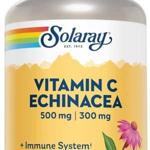 SOLARAY VIT C ECHINACEA 60 VEGCAPS