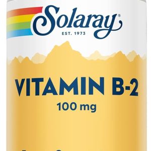 SOLARAY VITAMIN B2 – 100CAPS