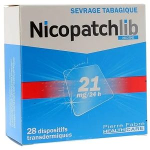 NICOPATCHLIB 21MG/24H 28 COMP