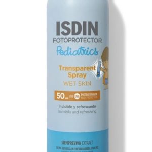 ISDIN TRANSPARENT SPRAY WET SKIN PEDIATRICO SPF 50