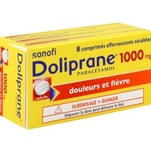 DOLIPRANE 1000MG CPR EFF SEC 8