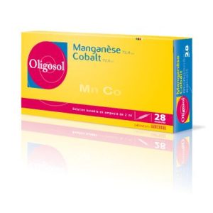Oligosol Manganeso Cobalto 28 ampollas de 2ml Labcatal