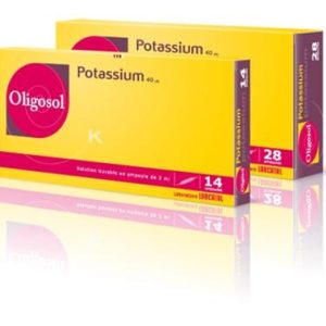 Oligosol Potasio 28 ampollas de 2ml Labcatal