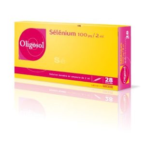 Oligosol Selenio 100mcg/2ml 28 ampollas Labcatal