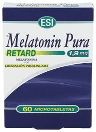 MELATONINA PURA 1,9MG RETARD ESI 60 MICROTABLETAS