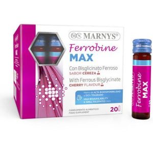 FERROBINE MAX 20 VIALES MARNYS HIERRO