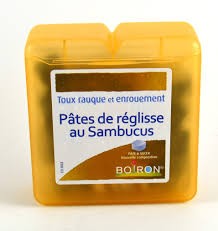 BOIRON PÂTE DE RÉGLISSE AU SAMBUCUS