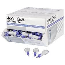 ACCU-CHEK 200 DISPOSITIVOS DE LANZAMIENTO ESTÉRILES DE UN SOLO USO CON 3 PROFUNDIDADES